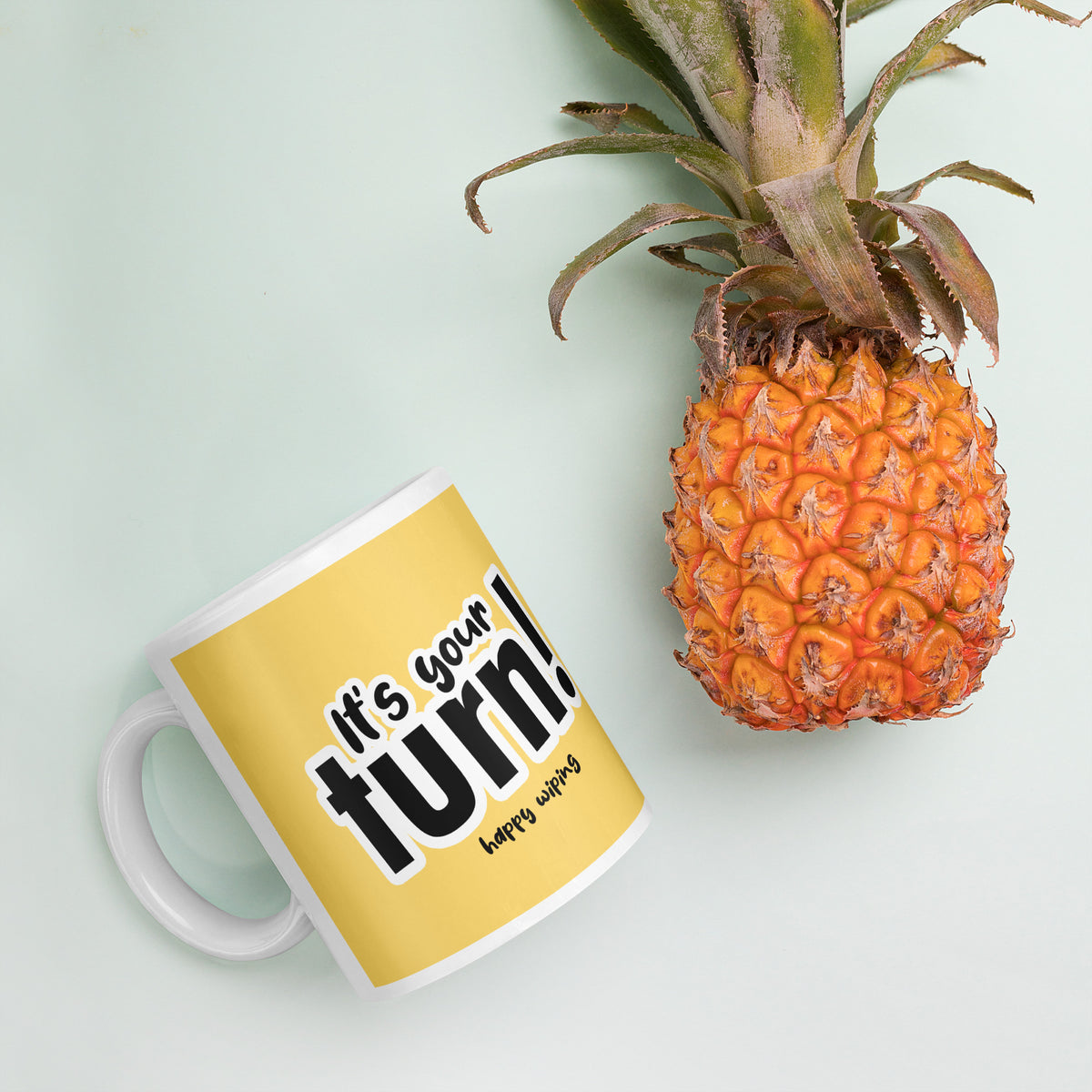 'IT'S YOUR TURN' - The ideal reminder that it's their turn to clean up the mess!